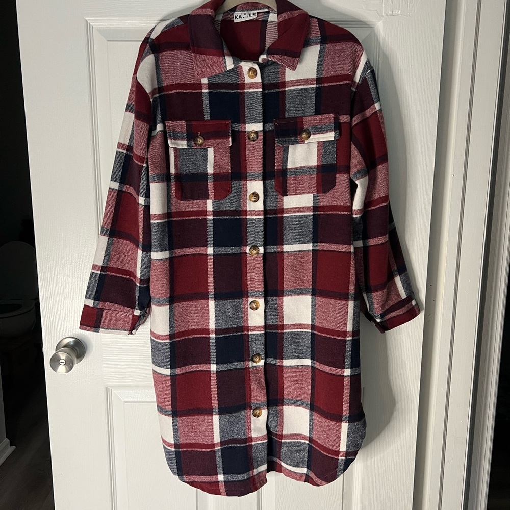 Katydid oversized flannel